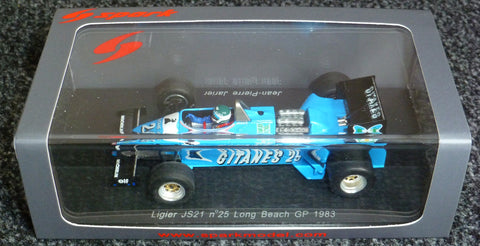 1983 - Ligier JS21 - Jean-Pierre Jarier - Long Beach GP - Yuui's F1 scale models