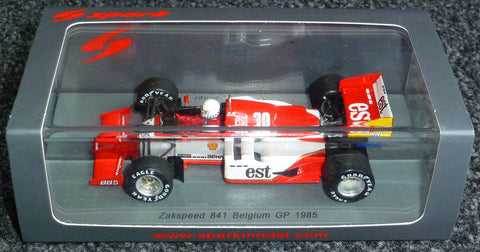 1985 - Zakspeed 841 - Christian Danner - Belgium GP - Yuui's F1 scale models