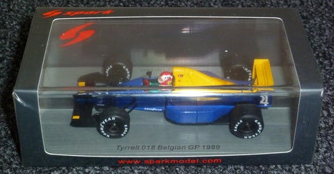 1989 - Tyrrell 018 - Johnny Herbert - Belgian GP - Yuui's F1 scale models