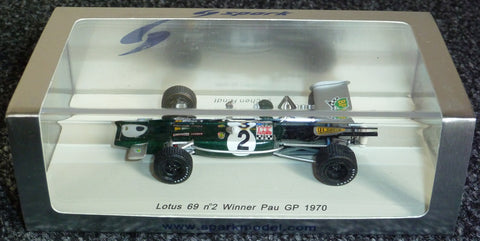 1970 - Lotus 69 - Jochen Rindt - Winner Pau GP F2 - Yuui's F1 scale models