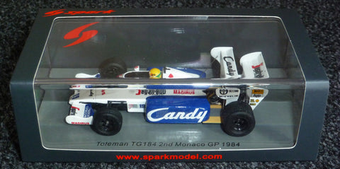 1984 - Toleman TG184 - Ayrton Senna - 2nd Monaco GP - Yuui's F1 scale models