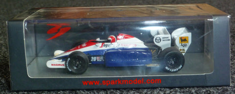 1984 - Toleman TG184 - Johnny Cecotto - US GP - Yuui's F1 scale models