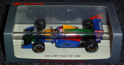 1989 - Lola LC89 - Eric Bernard - French GP - Yuui's F1 scale models