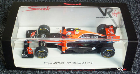 2011 - Virgin MVR-02 - Jerome D'Ambrosio - China GP - Yuui's F1 scale models