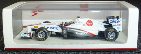 2011 - Sauber C30-Ferrari - Sergio Perez - China GP - Yuui's F1 scale models