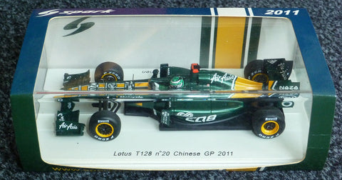 2011 - Lotus T128 - Heikki Kovalainen - Chinese GP - Yuui's F1 scale models