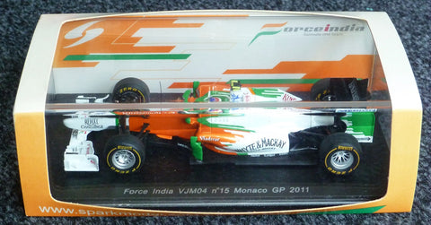 2011 - Force India VMJ04 - Paul di Resta - Monaco GP - Yuui's F1 scale models