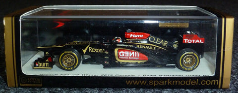 2013 - Lotus Renault E21 - Kimi Raikkonen - Winner Formula 1 Rolex Australian Grand Prix - Yuui's F1 scale models