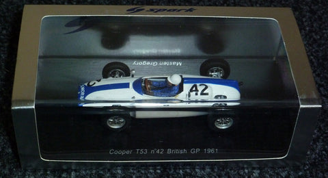 1961 - Cooper T53 - Masten Gregory - British GP - Yuui's F1 scale models