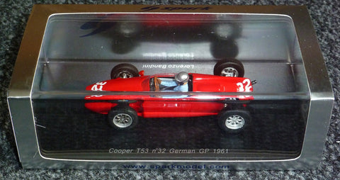 1961 - Cooper T53 - Lorenzo Bandini - German GP - Yuui's F1 scale models