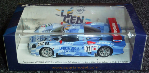 1998 - Nissan R390 GT1 - Nissan Motorsports - Jan Lammers & Eric Comas & Andrea Montermini - 6th Le Mans 24H - Yuui's F1 scale models