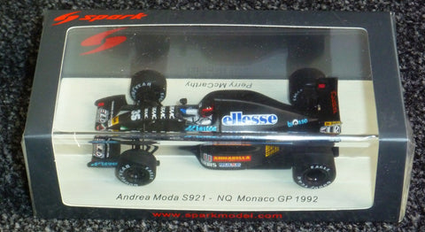 1992 - Andrea Moda S921 - Perry McCarthy - Monaco GP - Yuui's F1 scale models