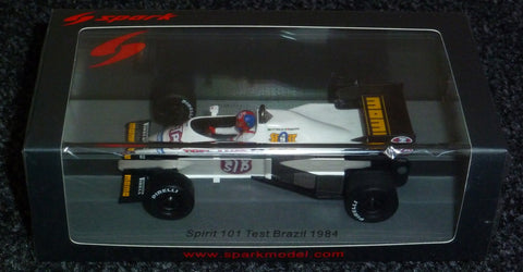 1984 - Spirit 101 - Emerson Fittipaldi - Test Brazil - Yuui's F1 scale models