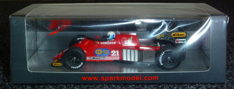 1984 - Spirit 101 - Mauro Baldi - Brazilian GP - Yuui's F1 scale models