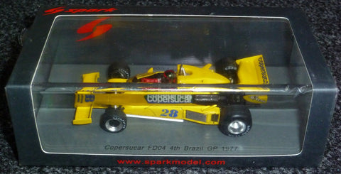 1977 - Copersucar FD04 - Emerson Fittipaldi - 4th Brazil GP - Yuui's F1 scale models