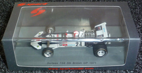 1971 - Surtees TS9 - Rolf Stommelen - 5th British GP - Yuui's F1 scale models