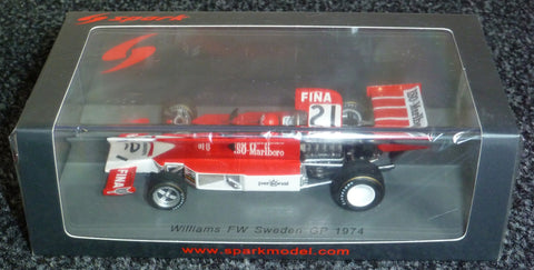 1974 - Williams FW - Tom Belso - Sweden GP - Yuui's F1 scale models