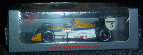 1988 - Williams FW12 - Nigel Mansell - 2nd British GP - Yuui's F1 scale models