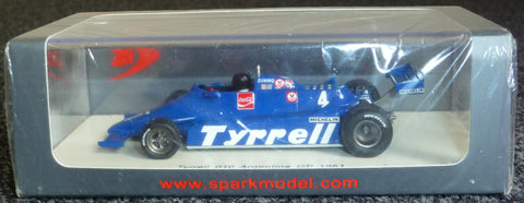 1981 - Tyrrell 010 - Ricardo Zunino - Argentina GP - Yuui's F1 scale models