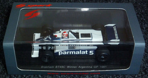 1981 - Brabham BT49C - Nelson Piquet - Winner Argentina GP - World Champion - Yuui's F1 scale models