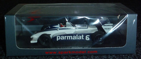 1981 - Brabham BT49C - Hector Rebaque - Monaco GP - Yuui's F1 scale models