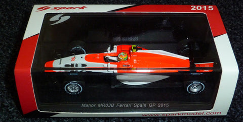 2015 - Manor MR03B Ferrari - Roberto Merhi - Spain GP - Yuui's F1 scale models