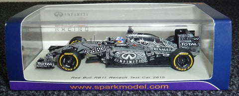 2015 - Red Bull RB11 Renault Test Car - Daniel Ricciardo - Yuui's F1 scale models