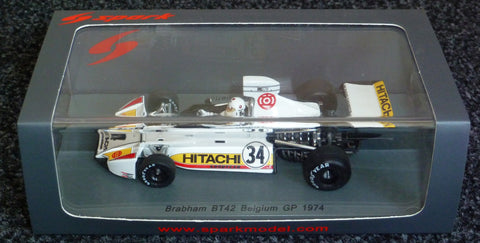 1974 - Brabham BT42 - Teddy Pilette - Belgium GP - Yuui's F1 scale models