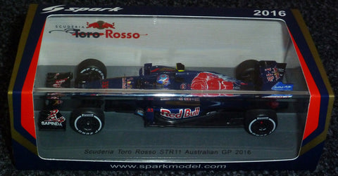 2016 - Scuderia Toro Rosso STR11 Ferrari - Max Verstappen (Spark 1:43) - Yuui's F1 scale models