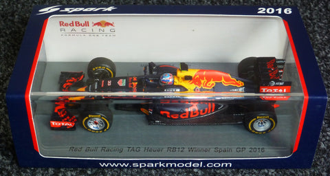 2016 - Red Bull Racing-TAG Heuer RB12 - Max Verstappen - Winner Spanish GP - Yuui's F1 scale models