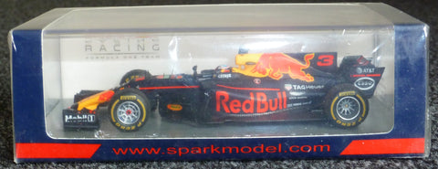 2017 - Red Bull Racing TAG Heuer RB13 - Daniel Ricciardo - 3rd Spanish GP - Yuui's F1 scale models