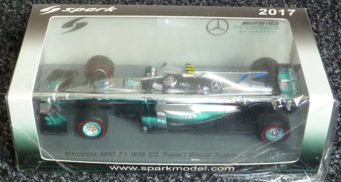 2017 - Mercedes AMG F1 W08 EQ Power+ - Valtteri Bottas - Winner Austrian GP - Yuui's F1 scale models