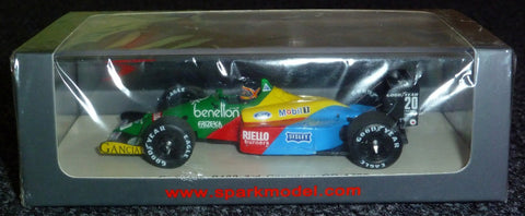 1988 - Benetton B188 - Thierry Boutsen - 3rd Canadian GP - Yuui's F1 scale models