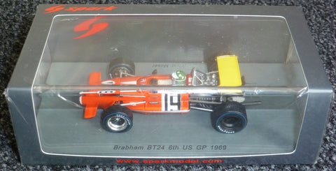 1969 - Brabham BT24 - Silvio Moser - 6th US GP - Yuui's F1 scale models