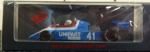 1980 - Ensign N180 - Geoff Lees - Dutch GP - Yuui's F1 scale models