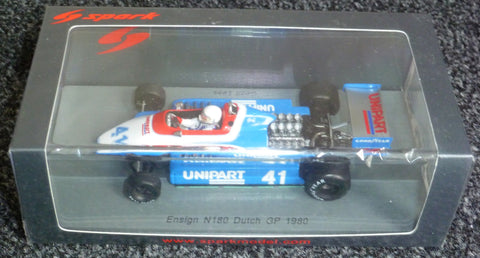 1980 - Ensign N180 - Geoff Lees - Dutch GP - Yuui's F1 scale models