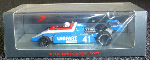 1980 - Ensign N180 - Geoff Lees - Dutch GP - Yuui's F1 scale models