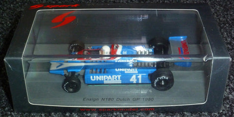 1980 - Ensign N180 - Geoff Lees - Dutch GP - Yuui's F1 scale models