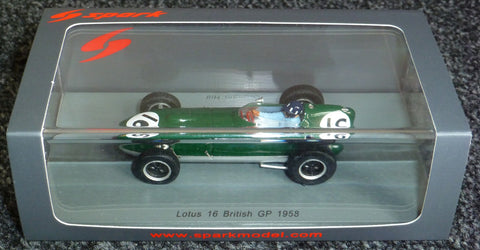 1958 - Lotus 16 - Graham Hill - British GP - Yuui's F1 scale models