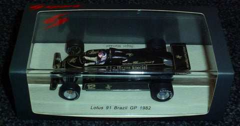 1982 - Lotus 91 - Nigel Mansell - GP Brazil - Yuui's F1 scale models