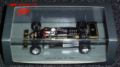 1981 - Lotus 87 - Elio de Angelis - Italy GP - Yuui's F1 scale models