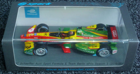 2016-2017 (season 3) - ABT Schaeffler Audi Formula E Team - Daniel Abt - Berlin ePrix - Yuui's F1 scale models