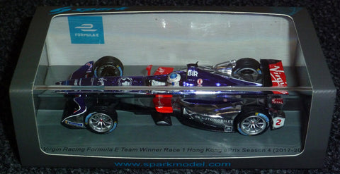 2017-2018 (Season 4) - DS Virgin Racing Formula E Team - Sam Bird - Winner Race 1 Hong Kong ePrix - Yuui's F1 scale models