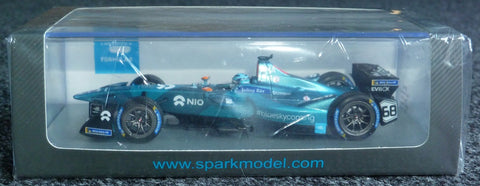 2017-2018 (season 4) - Nio Formula E Team - Ma Quin Hua - Paris ePrix - Yuui's F1 scale models