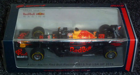 2019 - Aston Martin Red Bull Racing RB15 - Max Verstappen - 3rd GP USA - 100 races (Spark 1:43) - Yuui's F1 scale models