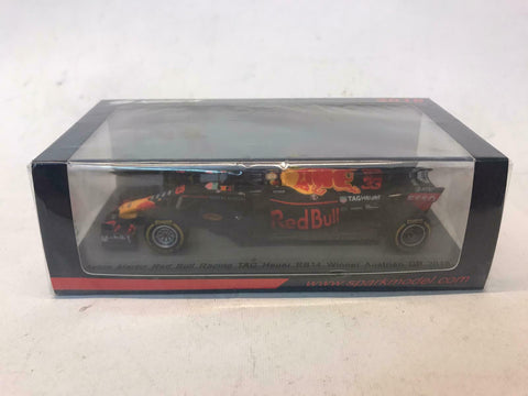 2018 - Aston Martin Red Bull Racing-TAG Heuer RB14 - Max Verstappen - Winnaar GP Oostenrijk (Spark 1:43) - Yuui's F1 scale models