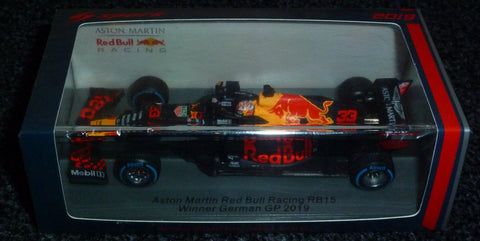 2019 - Aston Martin Red Bull Racing RB15 - Max Verstappen - Winnaar GP Duitsland (Spark 1:43) - Yuui's F1 scale models