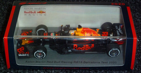 2020 - Aston Martin Red Bull Racing RB16 - Max Verstappen - Barcelona Test (Spark 1:43) - Yuui's F1 scale models