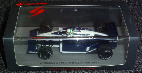 1987 - Brabham BT56 - Andrea de Cesaris - 3rd Belgian GP - Yuui's F1 scale models