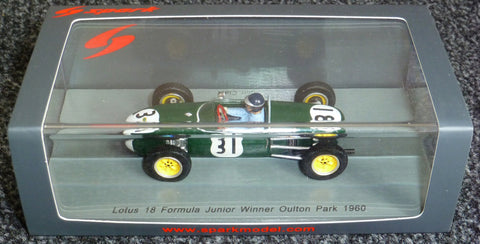 1960 - Lotus 18 - Jim Clark - Formula Junior Winner Oulton Park - Yuui's F1 scale models